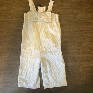 Crown & Ivy One Piece Light Blue Romper. Girl’s Size 3T